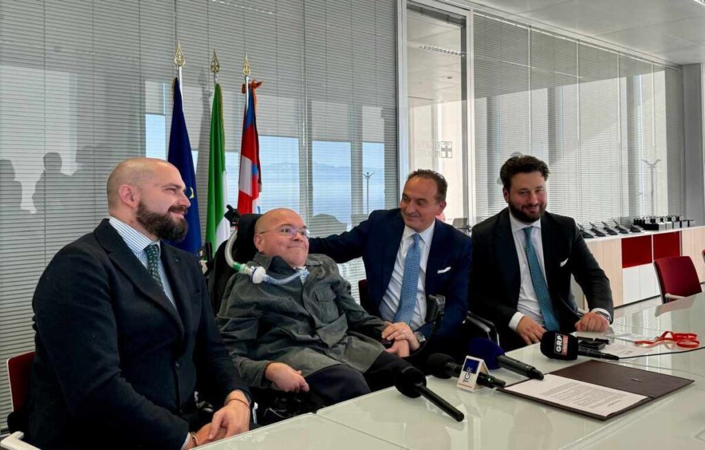 PIEMONTE - In Regione Piemonte Massimiliano Caramazza: esperto di tematiche relative alla disabilità.